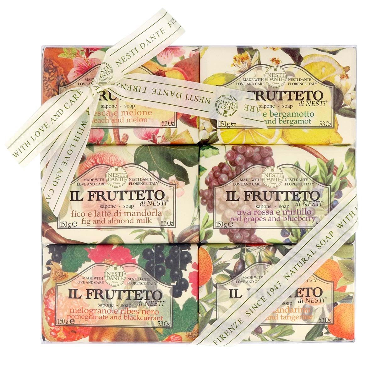 Nesti Dante il Frutetto Geschenkset Seife 6x150gr.