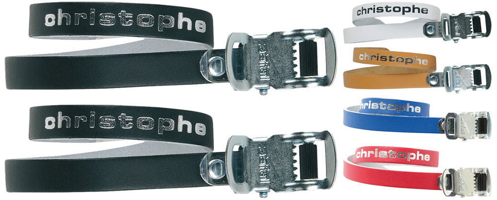 Zefal Zehenclip-Riemenzef Christophe 516 Leder-Ro-Set