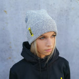 Zena beanie heather grey