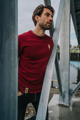 Zena sweater flash burgundy m
