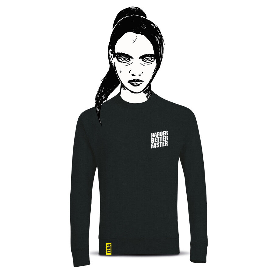 Zena sweater hbf black xxl