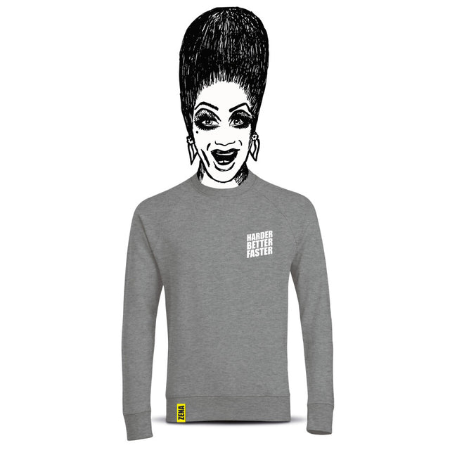 Zena sweater hbf mid heather grey s