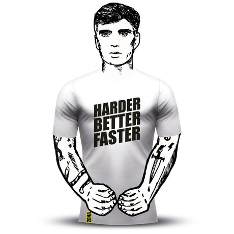 Zena t-shirt hbf white xs