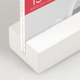 ZEP -Fotorahmen EQ68WH DRESDA Weiß vertikal 15x20 cm
