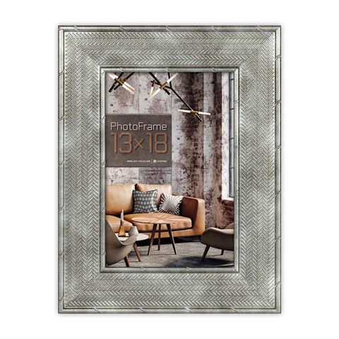 ZEP -Fotorahmen Ka668s Andria Silber 15x20 cm