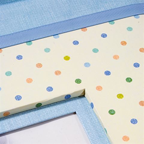 Zep ka323230 Pergaminalbum 30 Blatt 32x32 cm blau