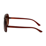 Spectrum Sonnenbrille Vintage Pilot Farbverlauf braun Damen