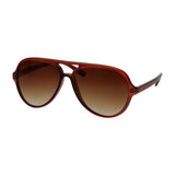 Spectrum Sonnenbrille Vintage Pilot Farbverlauf braun Damen