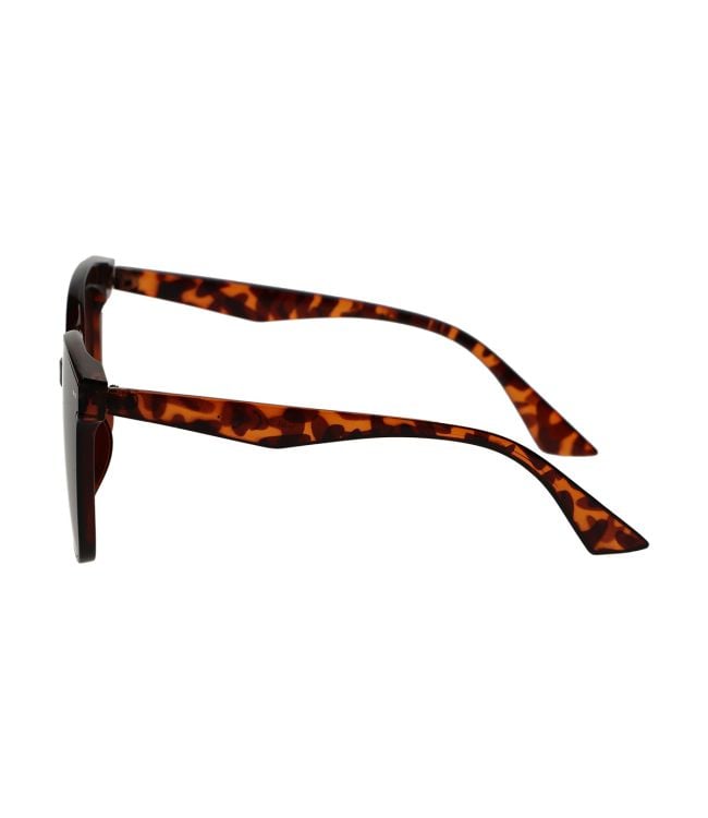 Spectrum-Sonnenbrille in Schildpatt-Optik mit Farbverlauf in Braun für Damen