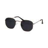 Spectrum Sonnenbrille Metall Gold Sechseck Damen