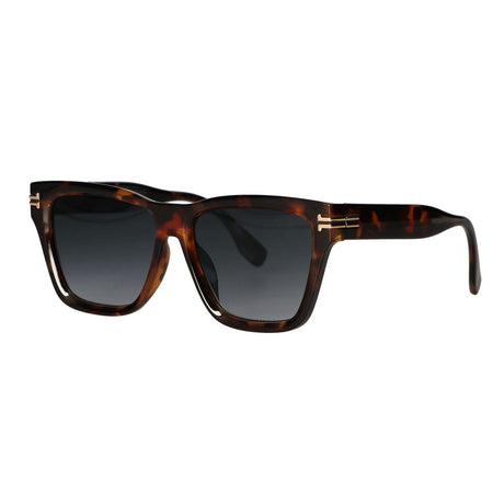 Spectrum Sonnenbrille quadratisches Schildpatt-Rauchglas Damen