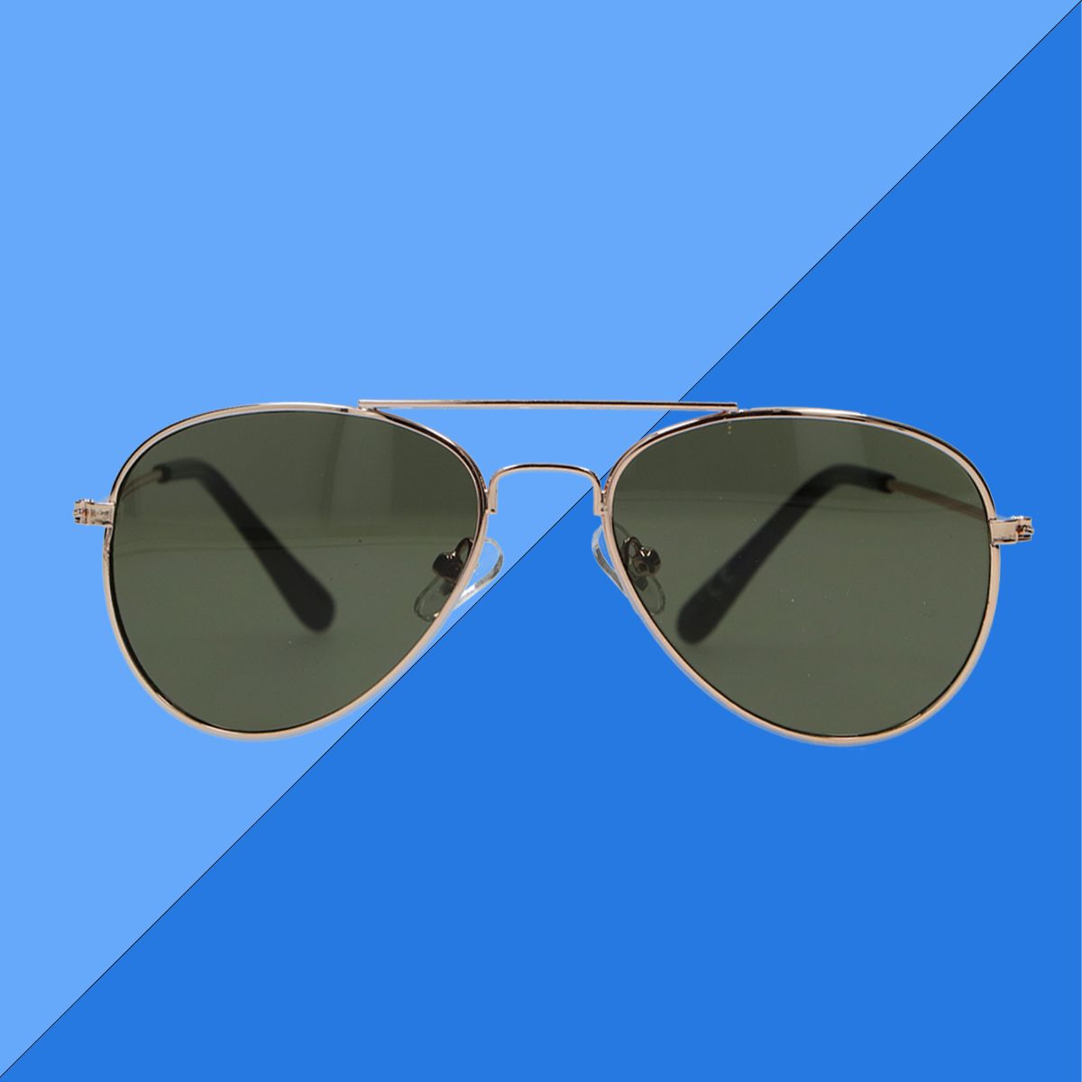 Spectrum Sonnenbrille Pilot Gold Grün Kinder