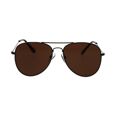 Spectrum Sonnenbrille Pilot schwarz braun Herren