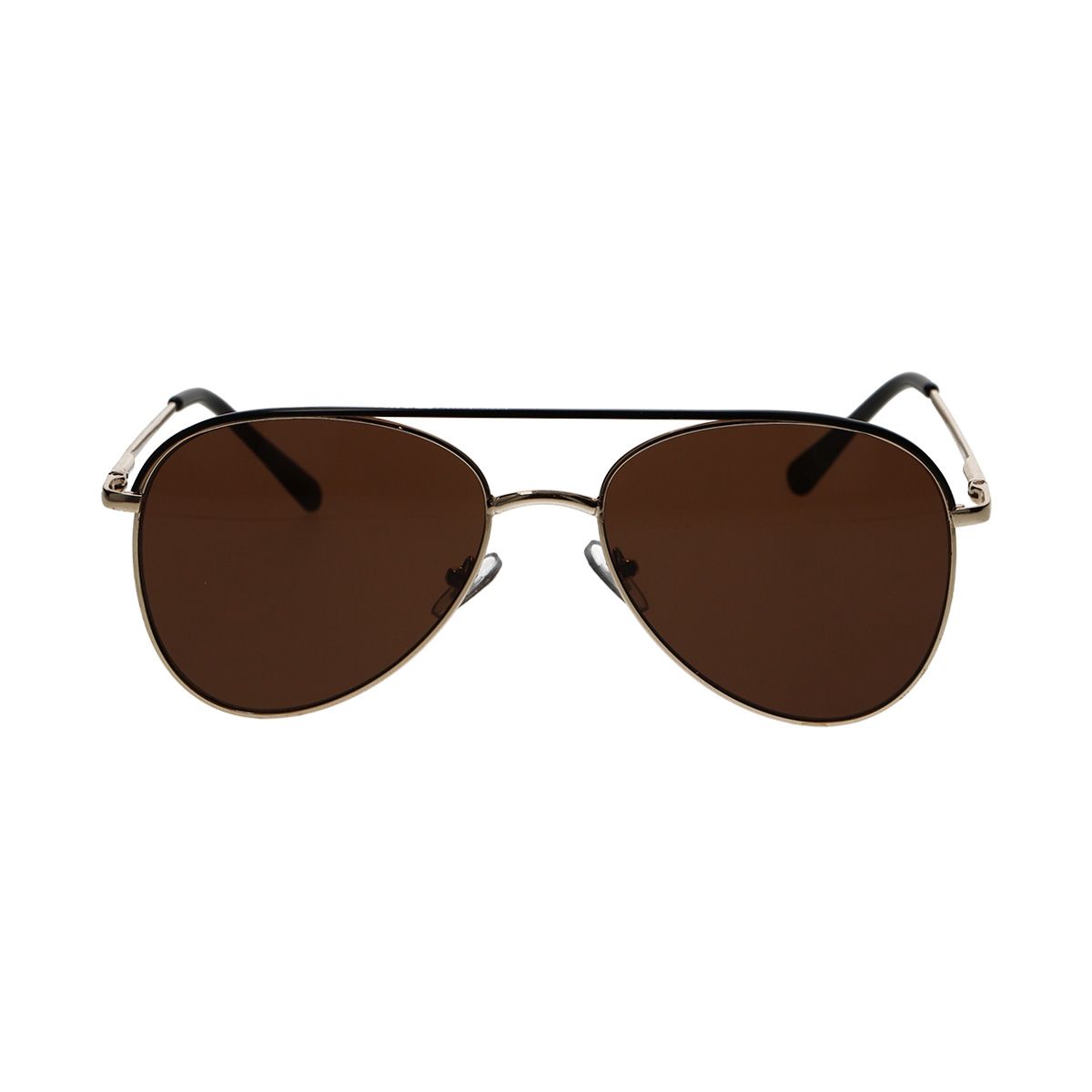 Spectrum Sonnenbrille Pilot Gold Schwarz Braun Herren
