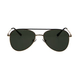 Spectrum Sonnenbrille Pilot Gold Schwarz Grün Herren