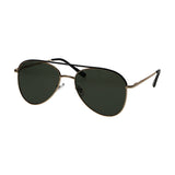 Spectrum Sonnenbrille Pilot Gold Schwarz Grün Herren