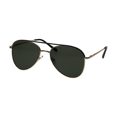 Spectrum Sonnenbrille Pilot Gold Schwarz Grün Herren