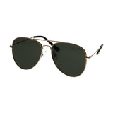 Spectrum Sonnenbrille Pilot Gold Grün Herren