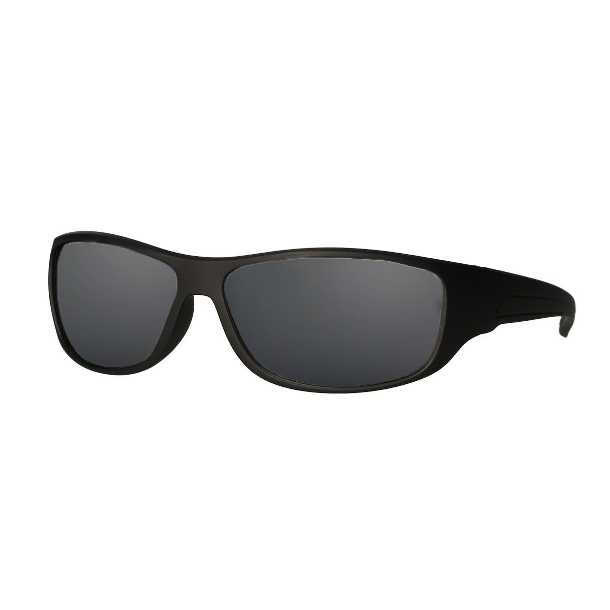 Spectrum Sonnenbrille aus mattschwarzem Silberglas