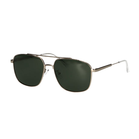 Spectrum Sonnenbrille aus grünem Glas und Messing für Herren