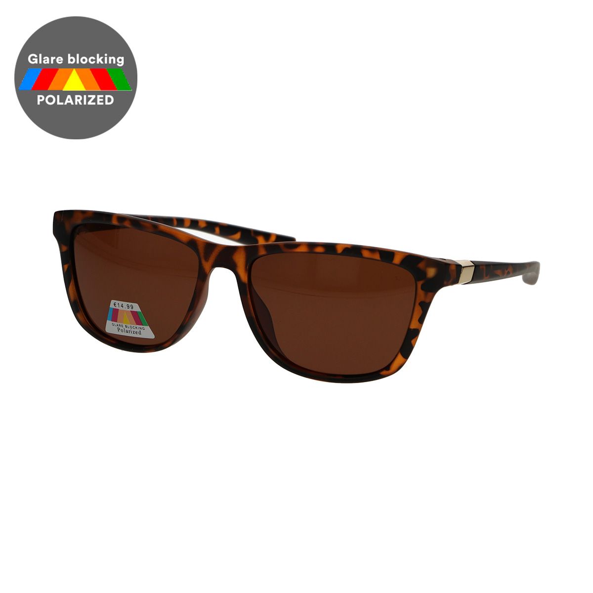 Spectrum polarisierte Sonnenbrille Schildkrötenrauch Damen