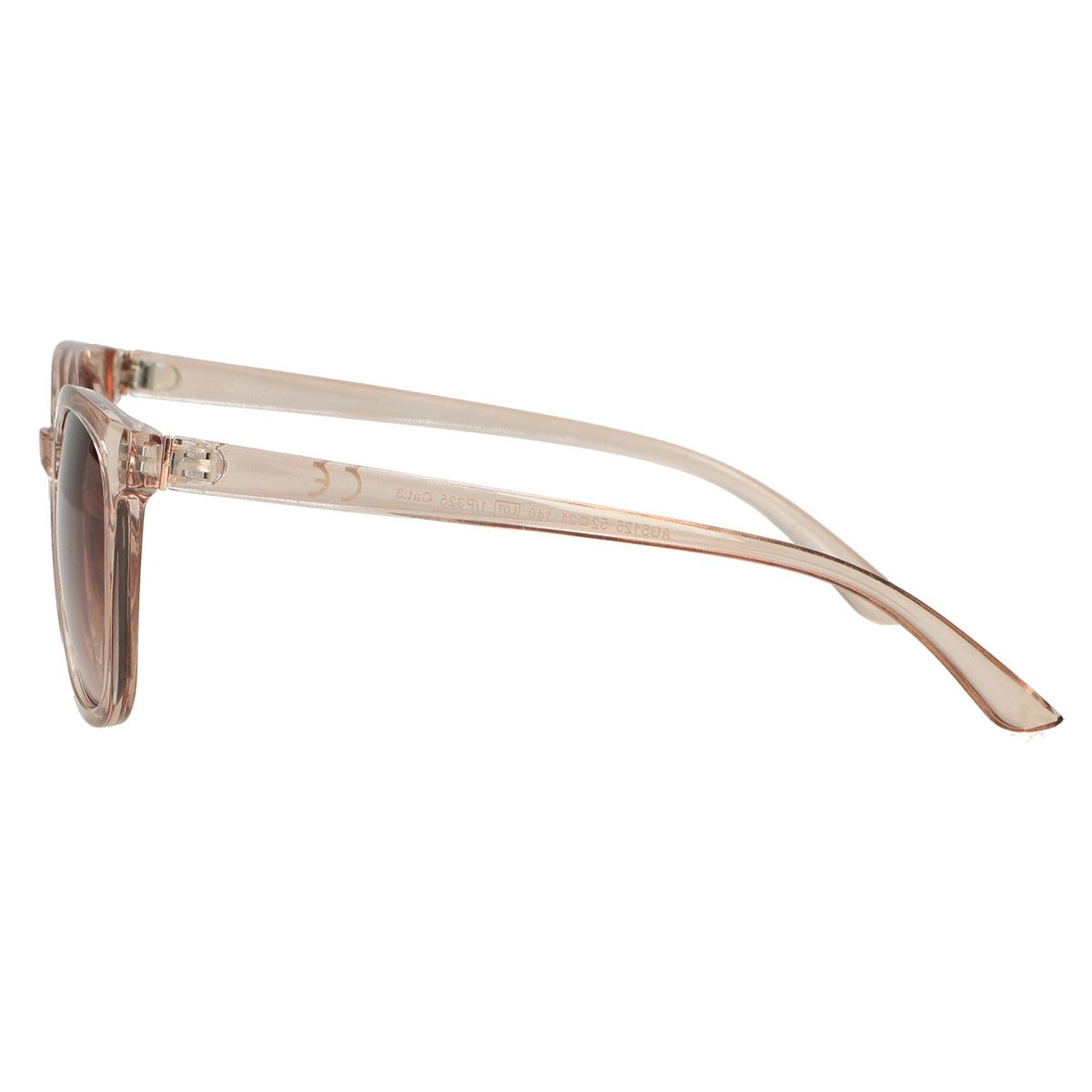 Spectrum polarized zonnebril beige transparant bruin dames