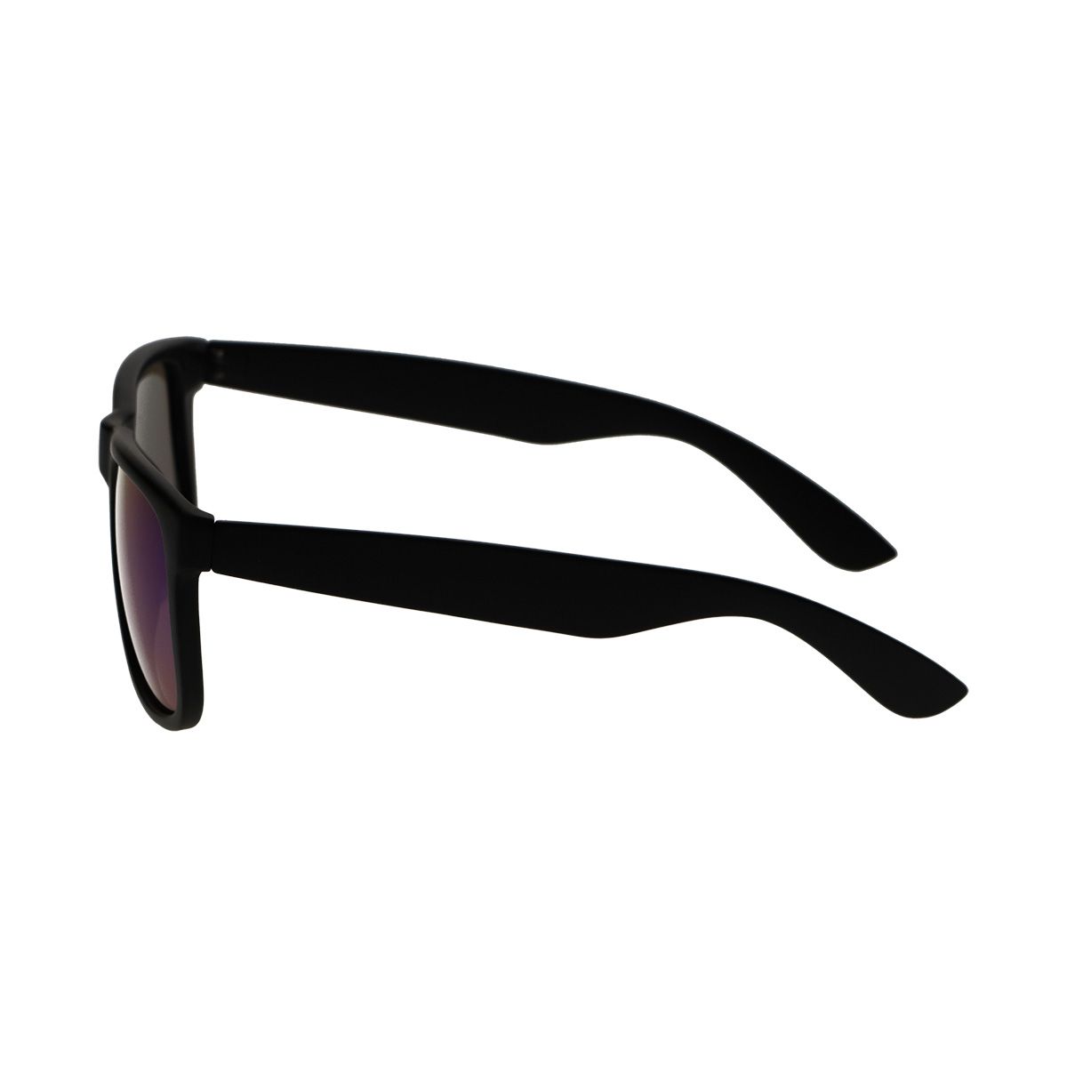 Spectrum polarisierte Sonnenbrille quadratisch mattschwarz grün Herren