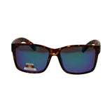 Spectrum polarisierte Sonnenbrille, quadratisch, schildkrötenblau, Unisex