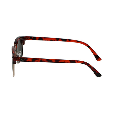 Spectrum polarisierte Sonnenbrille Club Square Havana Gold Grün Unisex