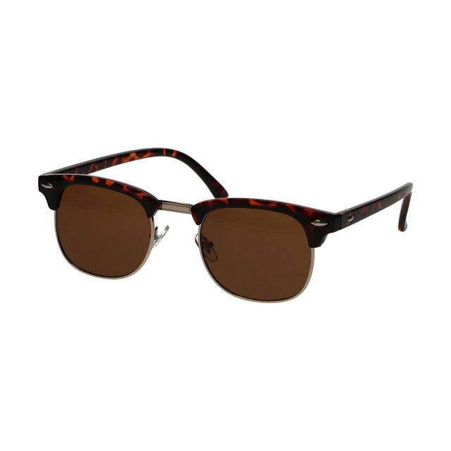 Spectrum Sonnenbrille Club Square Havanna Goldbraun Unisex