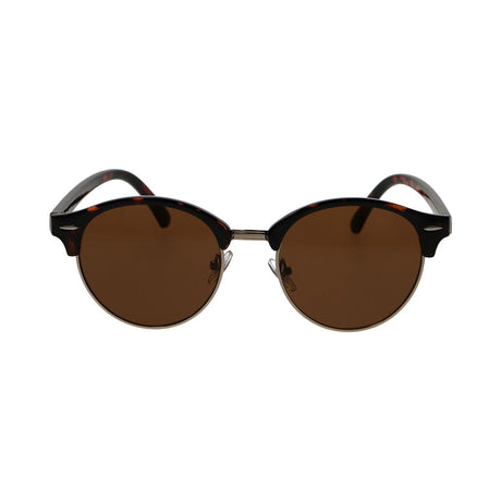 Spectrum Sonnenbrille Club Round Havanna Goldbraun Unisex