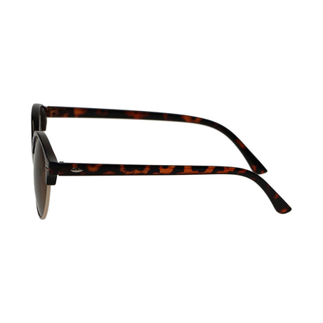 Spectrum Sonnenbrille Club Round Havanna Goldbraun Unisex