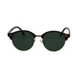 Spectrum Sonnenbrille Club Round Havana Gold Grün Unisex