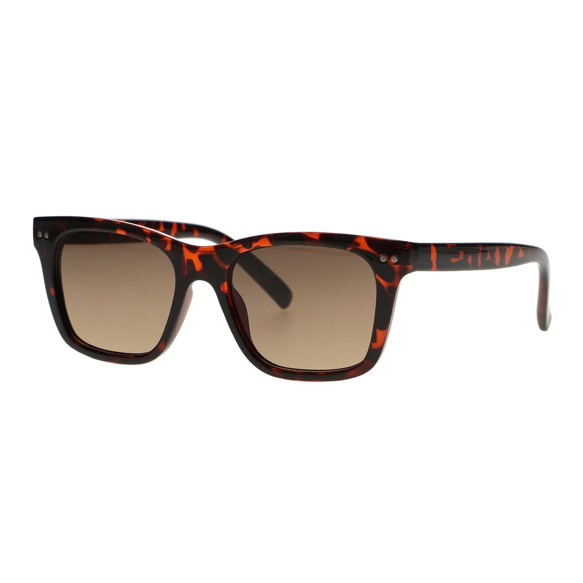 Spectrum Sonnenbrille aus schildpattbraunem Glas, Unisex