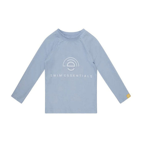 Reine Töne | Hellblaues UV-Badeshirt mit langen Ärmeln