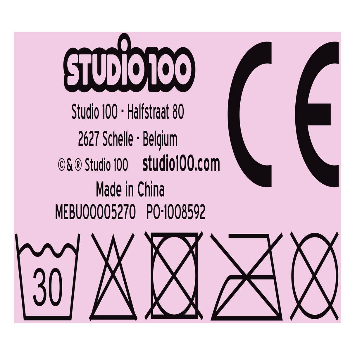 Studio 100 kuschely Cordrosa, 35 cm