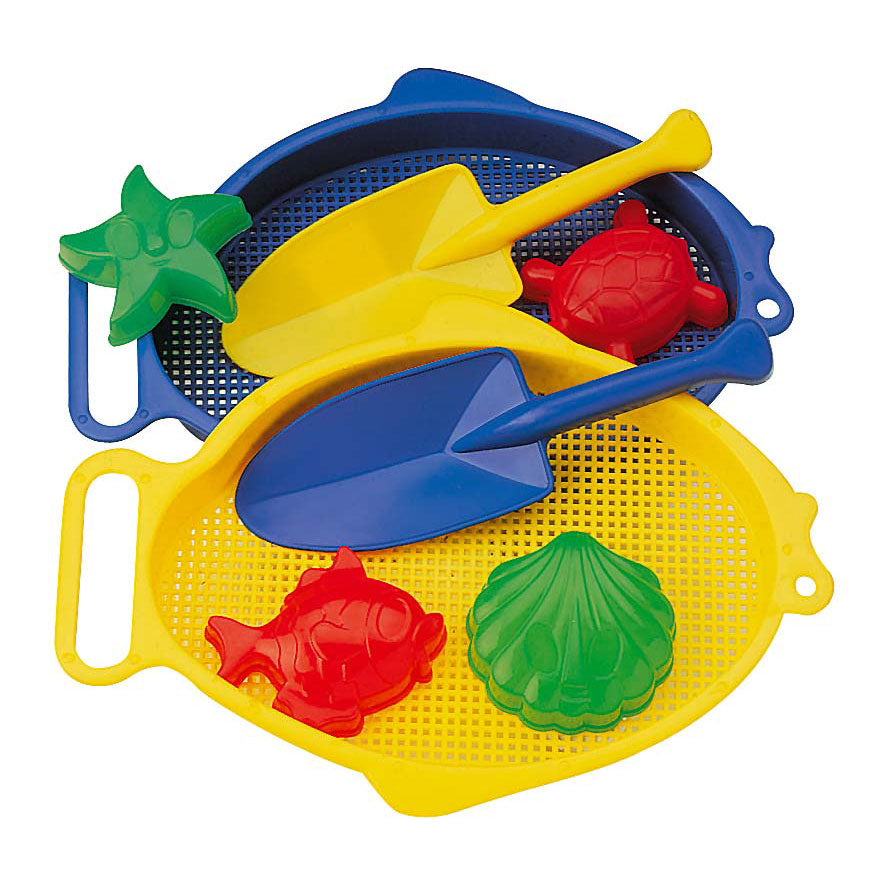 Androni Beach Set mit Sieb