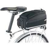 Topeak Dragertas MTS Trunkbag DXP Schwarz, 22,6 l, Klettverschluss, wasserfest, Flaschenhalter