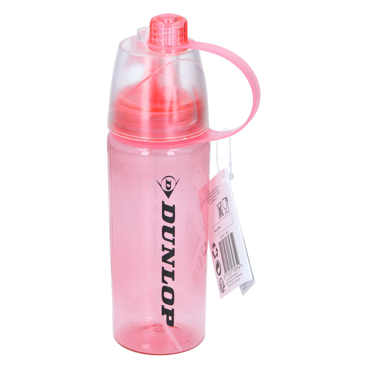 Dunlop -Trinkflasche und Nebelspray