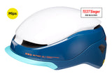 Ked Fietshelm Mitro UE-1 M (52-58 cm) Blau Weiß