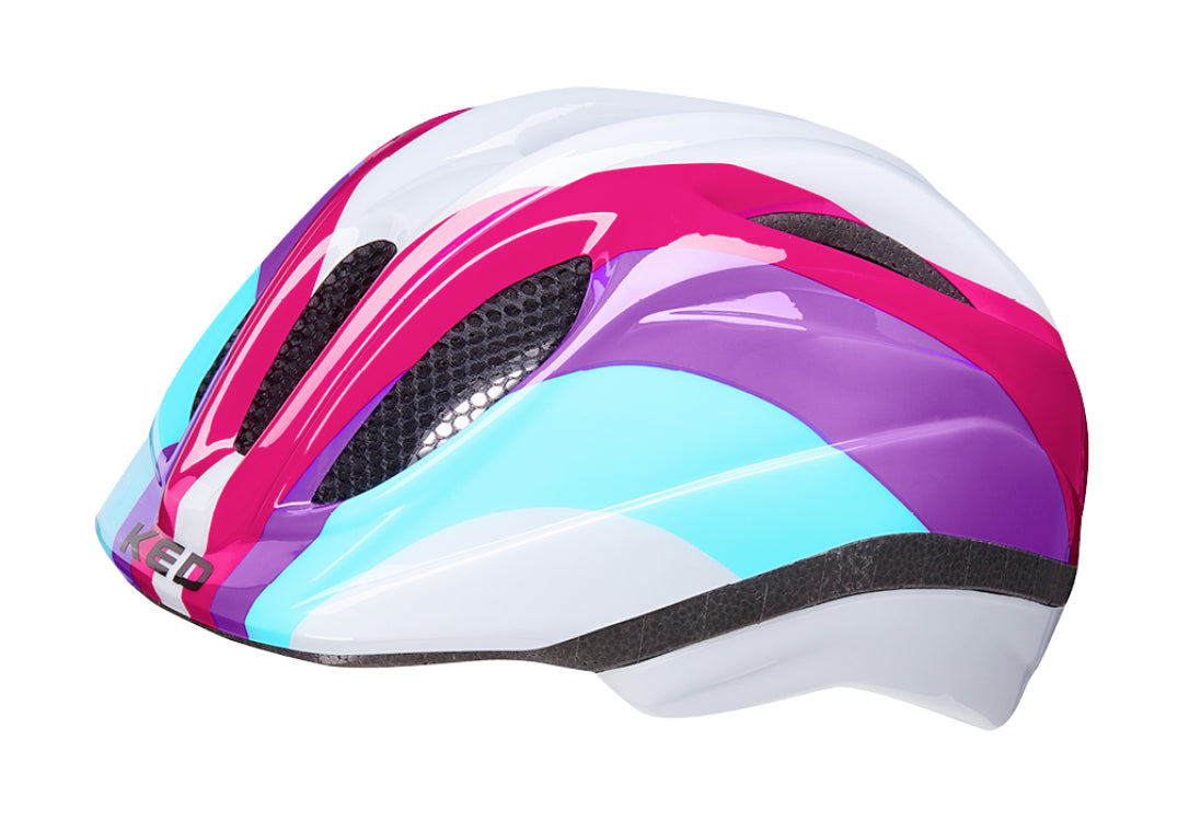 Ked Fietshelm Meggy II Trend XS (44-49 cm) Regenbogen