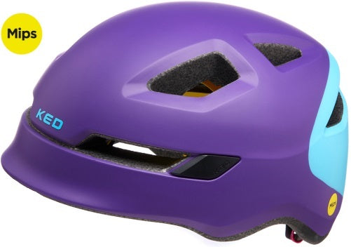 Ked Fietshelm Pop MIPS Medium (52-56 cm) lila