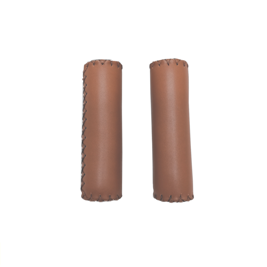 Falkx Falkx brauner Zuckergriffe braunes Leder pro Paar (Import). Länge: 125 125 mm