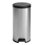 Curver Curver Pedal Bin Deco um 30 l Silberfarbe