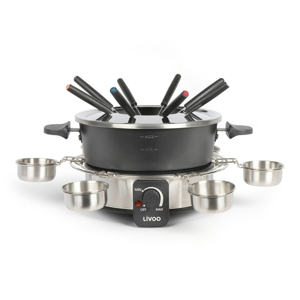Livoo Livoo Fonduepan Elektrische 8-Personen 1,8 L 1000 W Schwarz