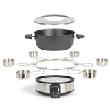 Livoo Livoo Fonduepan Elektrische 8-Personen 1,8 L 1000 W Schwarz