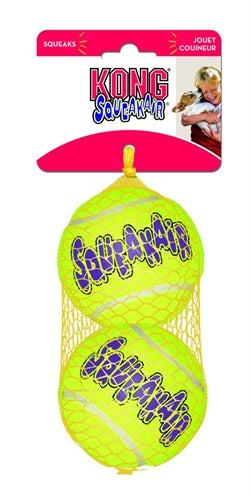 Kong Squeakair Tennisball Gelb mit Piepton