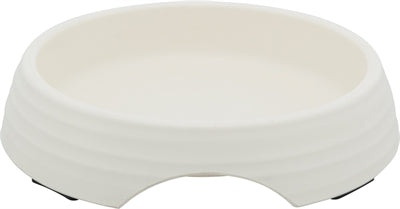 Trixie Food Bowl Katze Melamin Edelstahl weiß