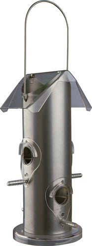 Trixie Voerdispenser Metall Kunststoff Silber