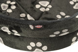 Trixie Hundekorb Jimmy Oval Schwarz mit Beindruck